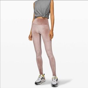 NWT lululemon Wunder Lounge HR Tight 28”